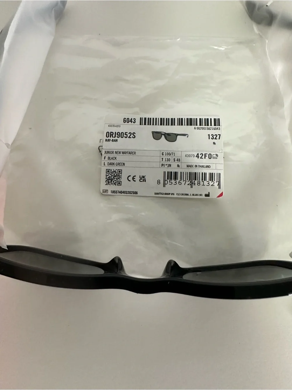 Ray-Ban New Wayfarer Junior  RB9052